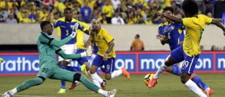Amical: Brazilia - Ecuador 1-0 (video)